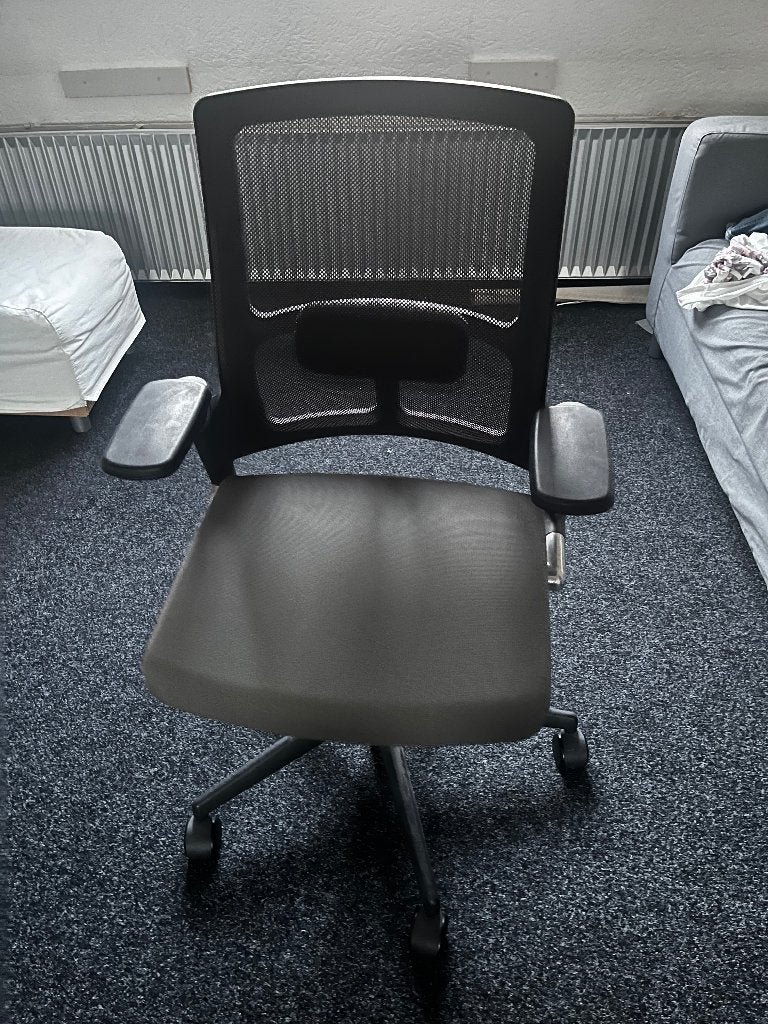 Foto 7 van Ergonomische Bureaustoel - Zwart/Grijs