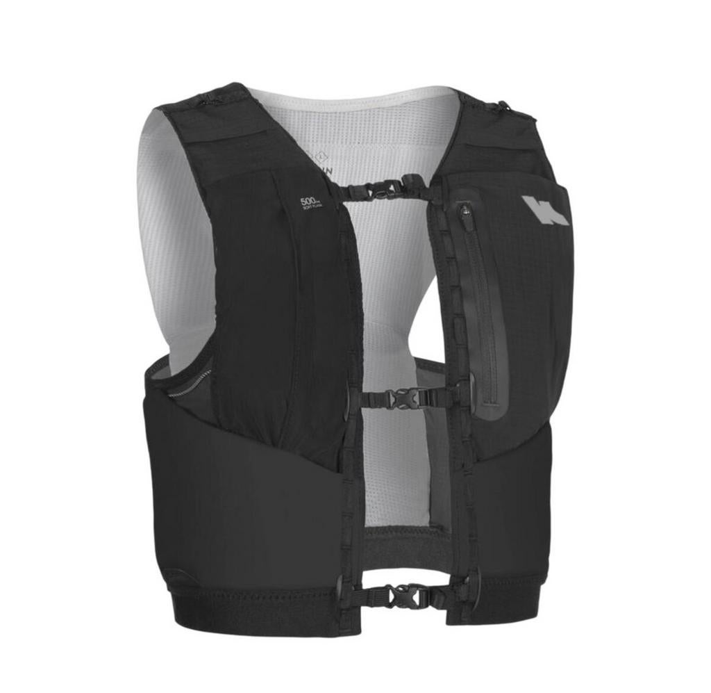 Trailvest Kiprun 900 - Zwart - 5 liter opbergruimte, Sport en Fitness, Loopsport en Atletiek, Zo goed als nieuw, Overige typen