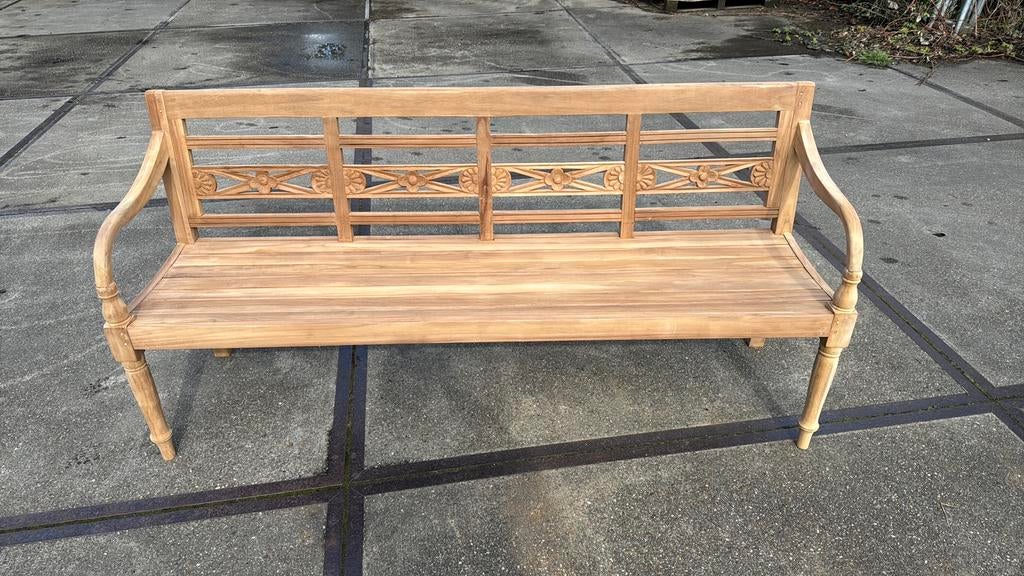 Teakhouten tuinbank - Nieuw, Tuin en Terras, Ophalen of Verzenden, Nieuw, Teakhout