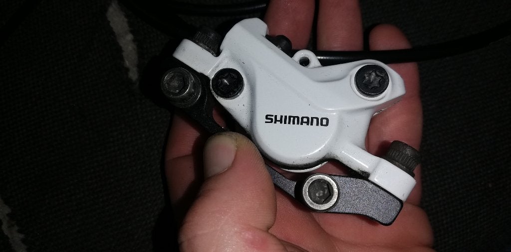 Shimano voor en achter remmen, Fietsen en Brommers, Remmen, Ophalen of Verzenden, Zo goed als nieuw, Fatbike