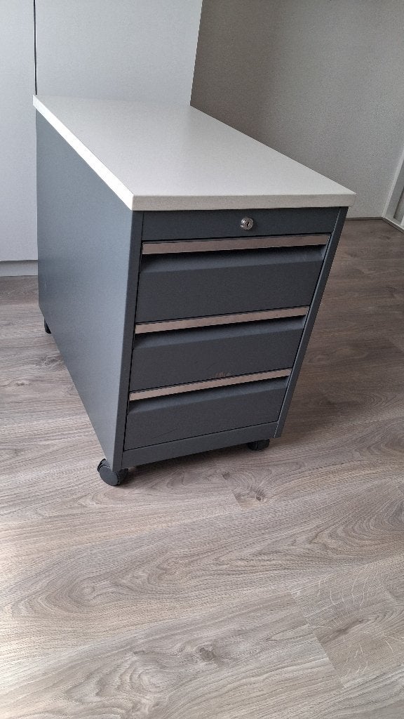 Ladeblok voor onder bureau of tafel., Huis en Inrichting, Kasten | Ladekasten, Ophalen, Minder dan 50 cm, 3 of 4 laden, Minder dan 100 cm