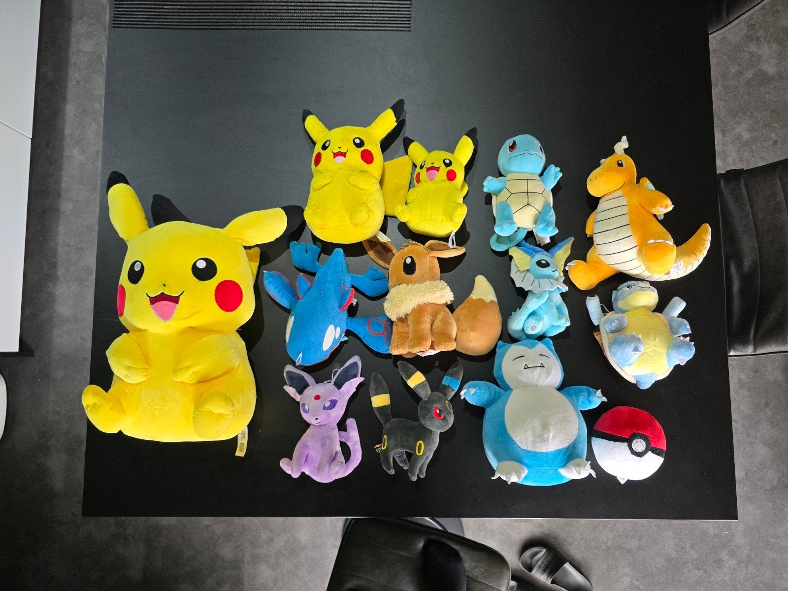 Diverse Pokémon Knuffels - Pikachu, Eevee, Snorlax en meer!, Gebruikt, Geel, Overige typen, Ophalen of Verzenden