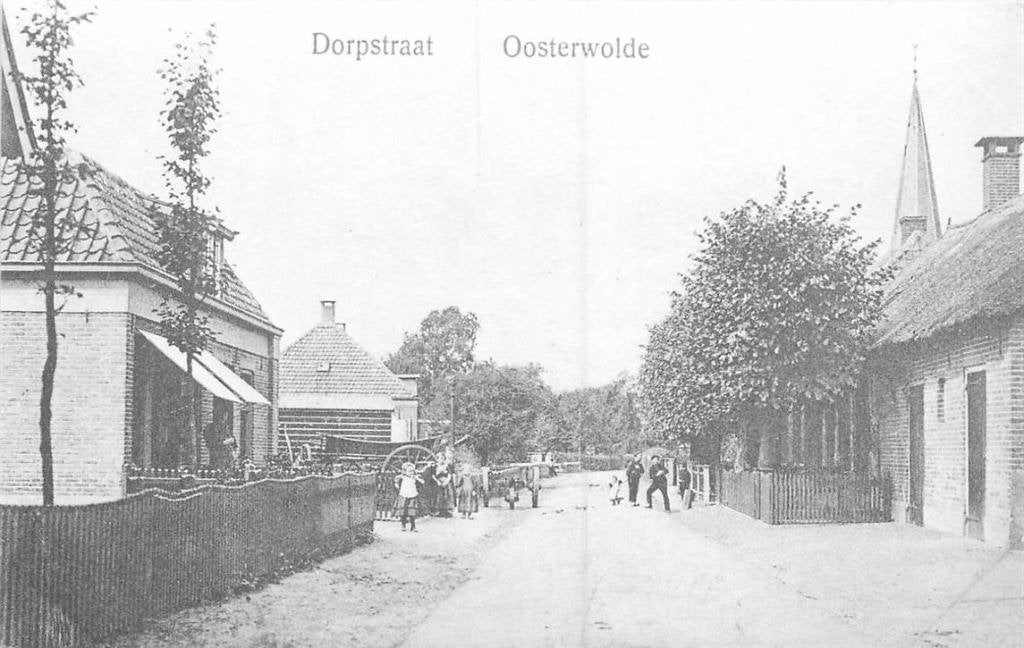 388-531-013 Oosterwolde Dorpstraat, Verzenden, Voor 1920, Friesland