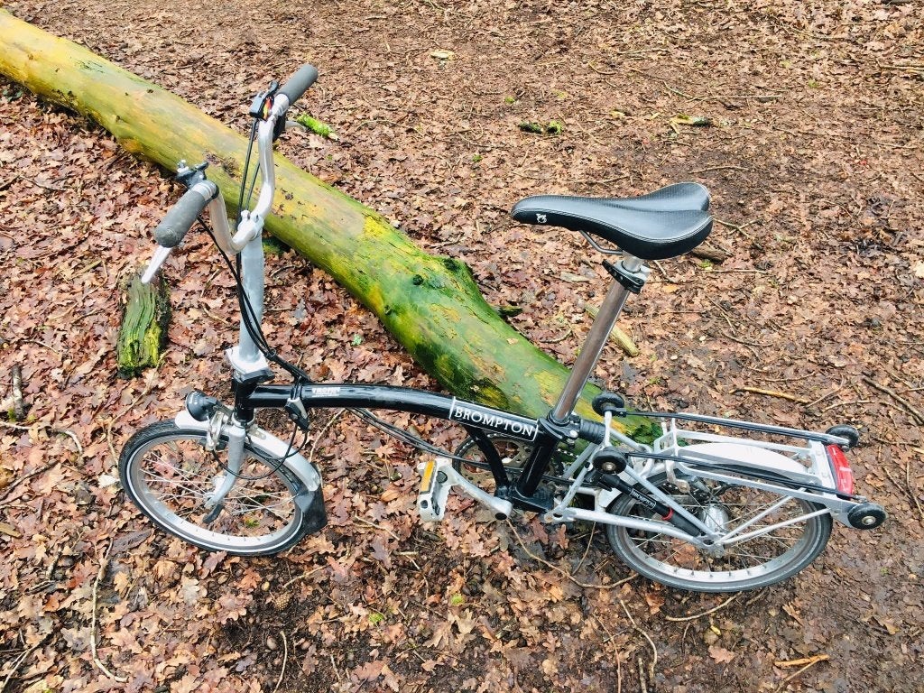 Brompton vouwfiets aangeboden, Fietsen en Brommers, Fietsen | Vouwfietsen, Ophalen, 16 tot 18 inch, Brompton, Versnellingen