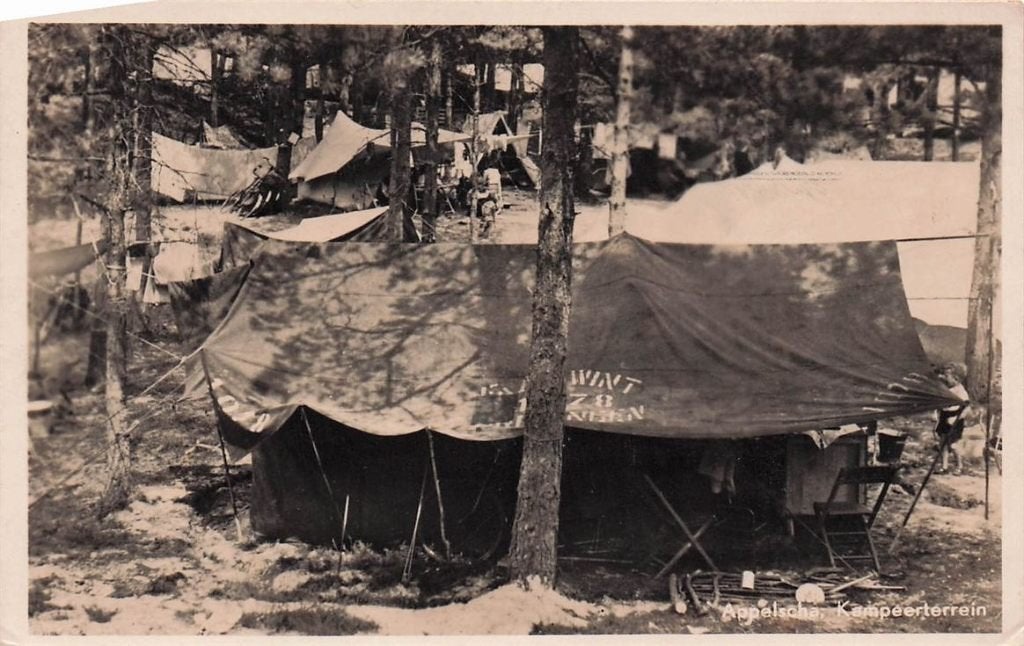 703-040-043 Appelscha Kampeerterrein, Verzenden, Voor 1920, Friesland