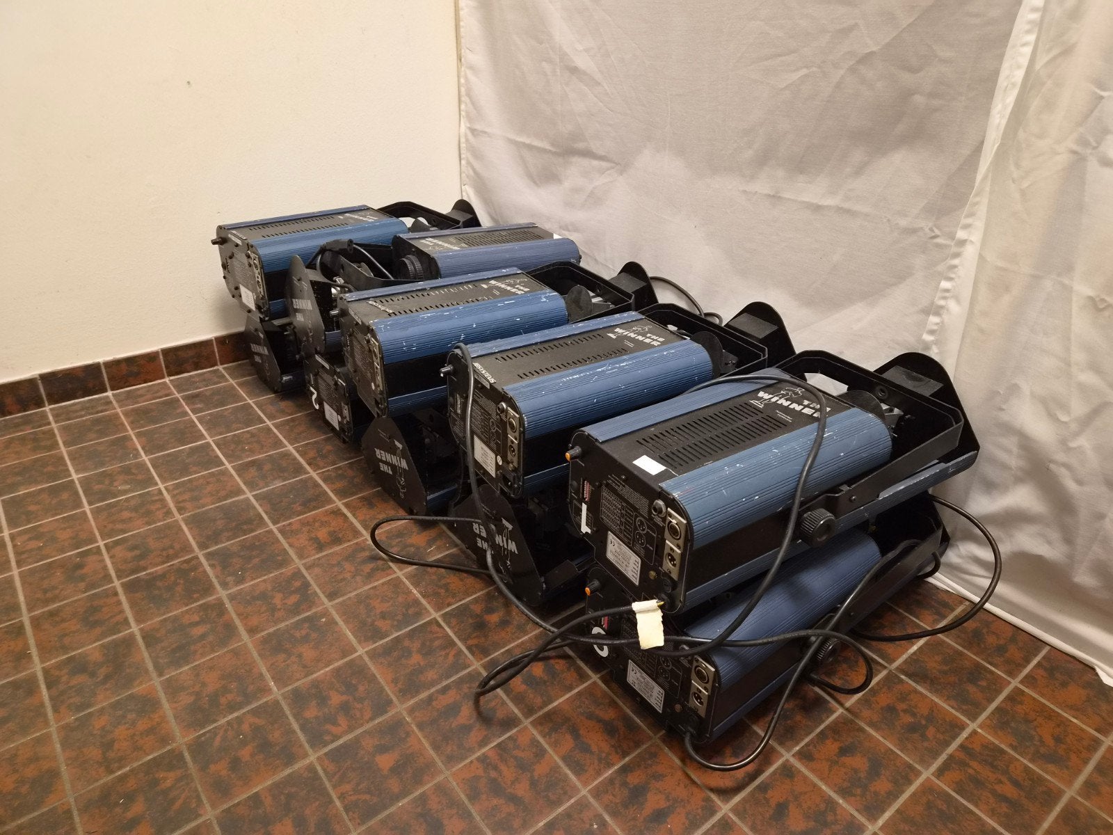 JB Systems The Winner scanners 12x, Ophalen, Gebruikt, Licht, Geluidgestuurd