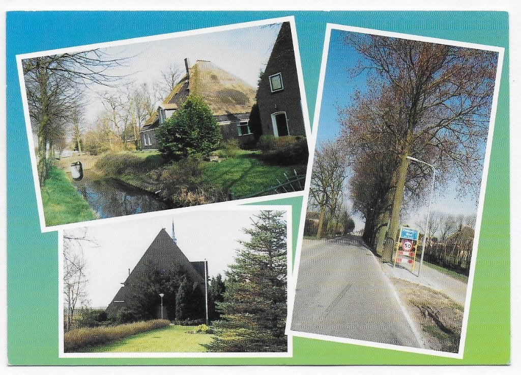 Zwaagdijk West - Ongelopen ansichtkaart (3011), Ophalen of Verzenden, 1980 tot heden, Gelopen