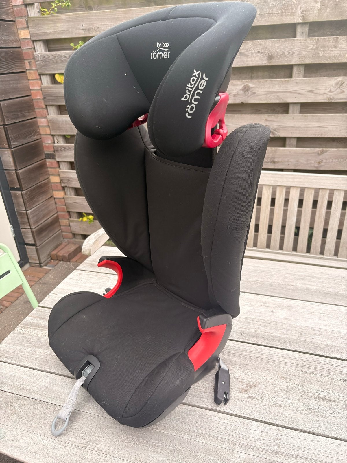 Britax Römer KIDFIX SL autostoel 15-36 kg isofix, Ophalen, Romer, Autogordel of Isofix, Gebruikt