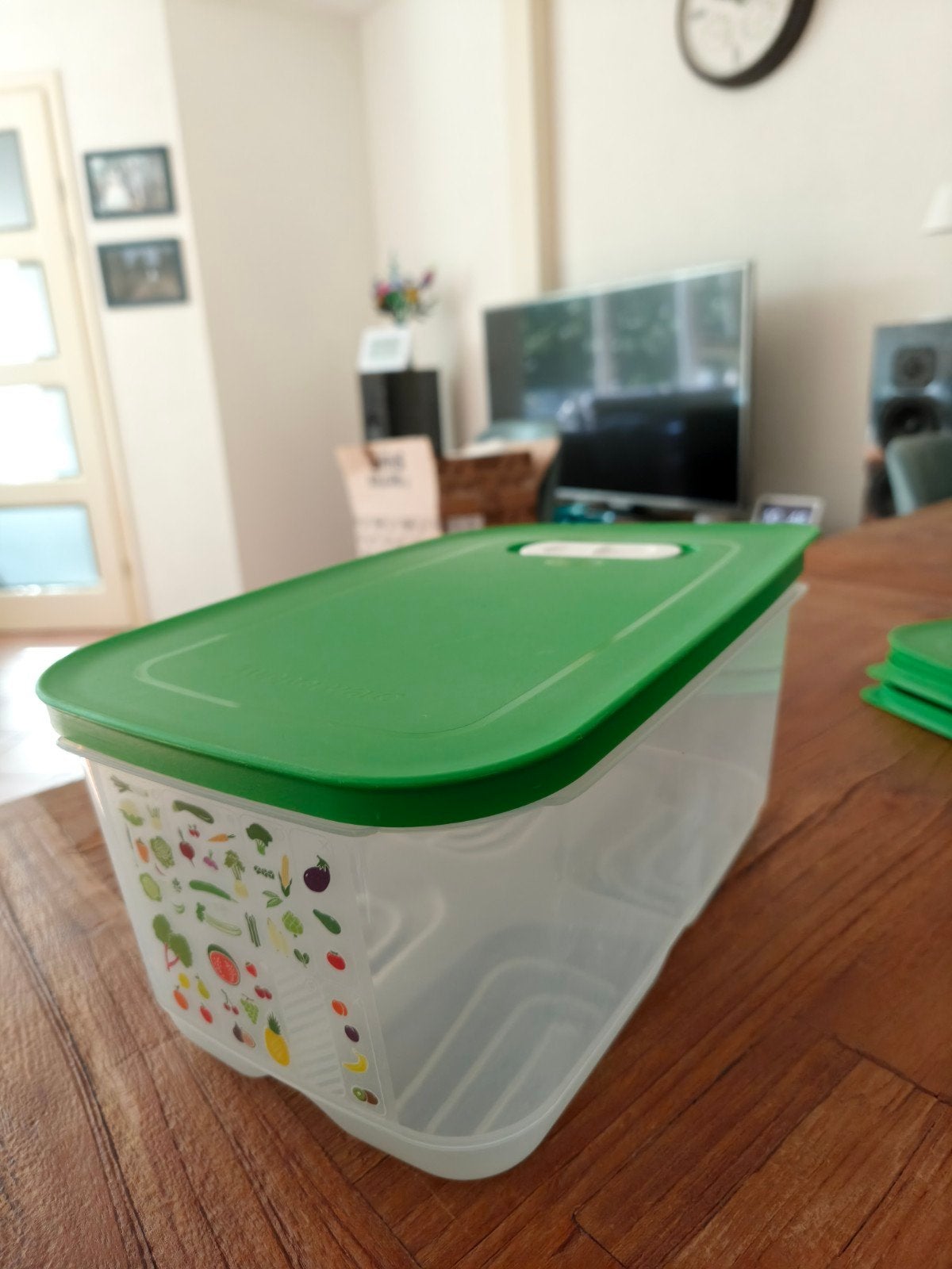 Tupperware fridgesmart/koelkast doos/bewaardoos, Ophalen of Verzenden, Zo goed als nieuw, Groen