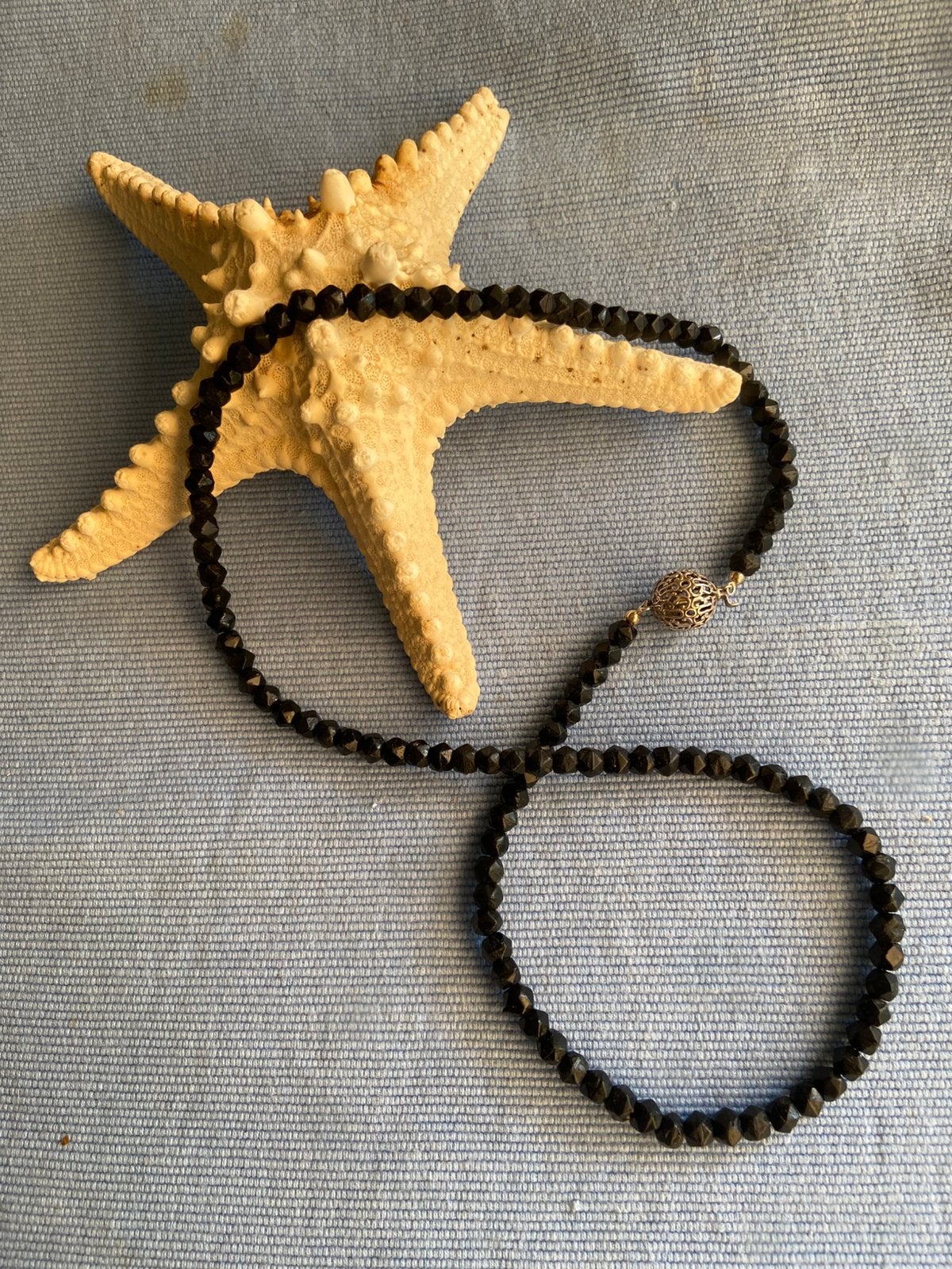 Ketting gitten antiek, Ophalen of Verzenden, Overige materialen, Ketting