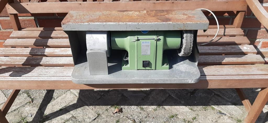 Hanning Elektro-Werke dubbele slijpmachine, Ophalen of Verzenden