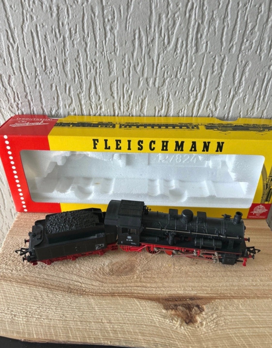 Fleischmann Locomotief 4145 Stoomloc BR 55 2781 DB, Gebruikt, Verzenden, Fleischmann, Analoog