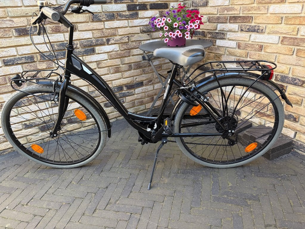 Meisjesfiets 26 inch, Fietsen en Brommers, Gebruikt, Velgrem, MBM, Ophalen
