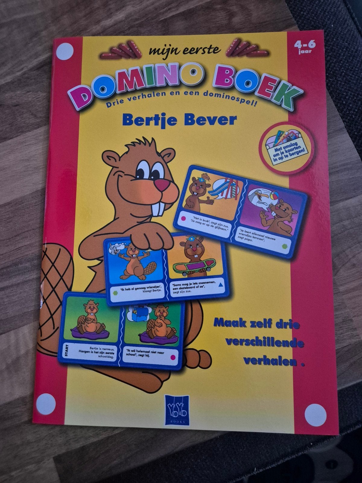 Mijn eerste Domino Boek - Bertje Bever, Onbekend, 3 tot 4 jaar, Ophalen of Verzenden, Zo goed als nieuw