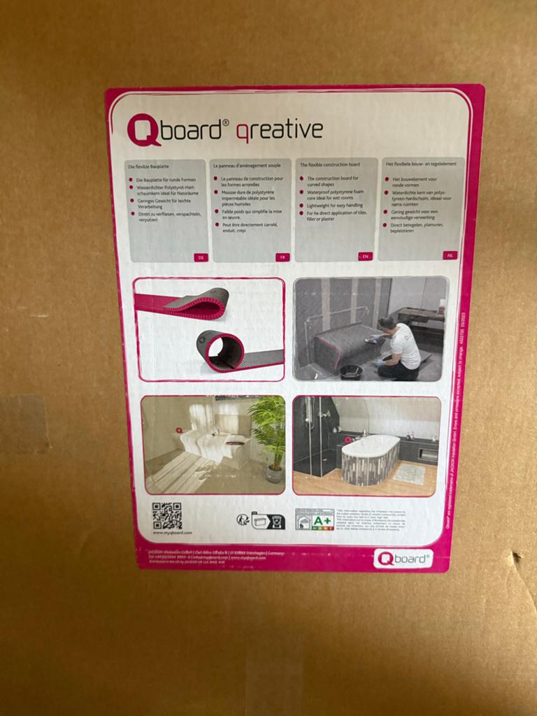 Twee Qboard qreative flexibele bouwplaten, Ophalen of Verzenden, Nieuw, Overige typen