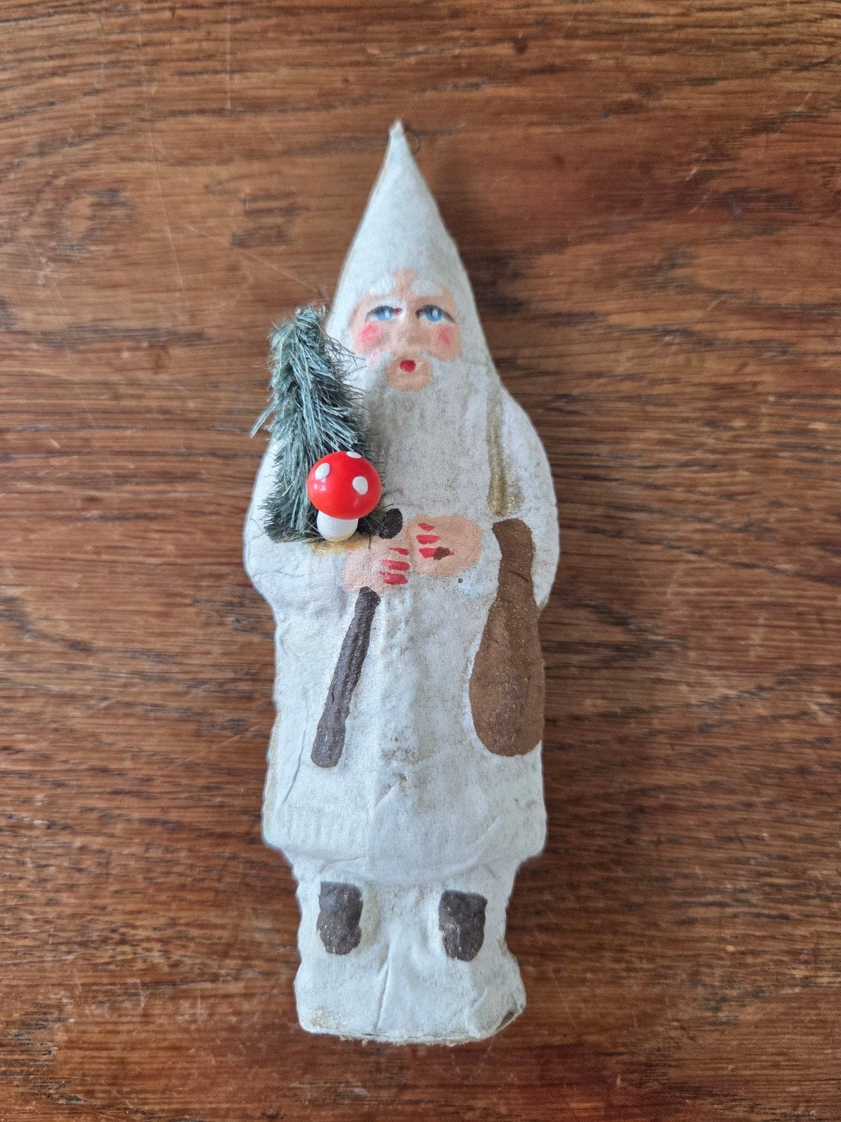 Kerstman papiermache, Diversen, Ophalen of Verzenden, Zo goed als nieuw