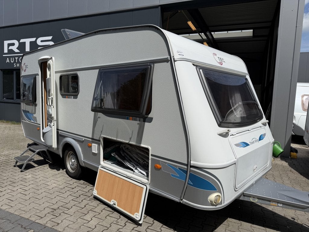 TEC Travel King 470 TE ENKELE BEDDEN - VOORTENT - LUIFEL!, Standaardzit, T.E.C., Schokbreker, Bedrijf