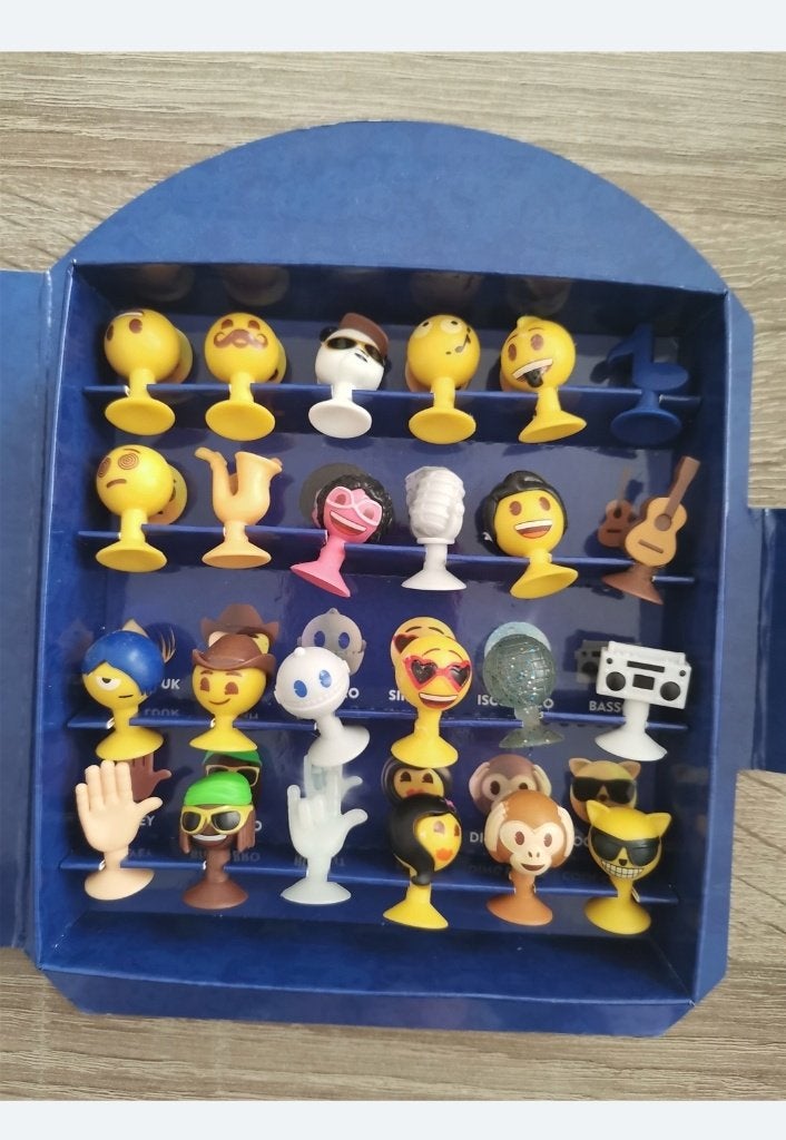 Emoji figuurtjes €2,50, Ophalen, Gebruikt