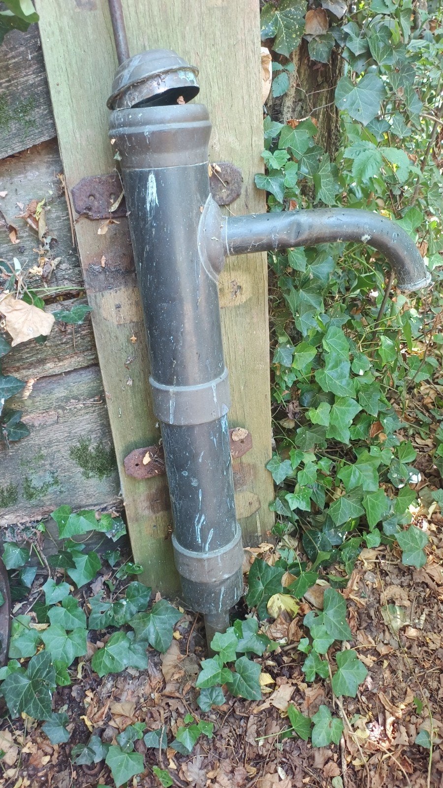 Antieke grondwater pomp koper gietijzer, Tuin en Terras, Ophalen, Gebruikt, Handmatig
