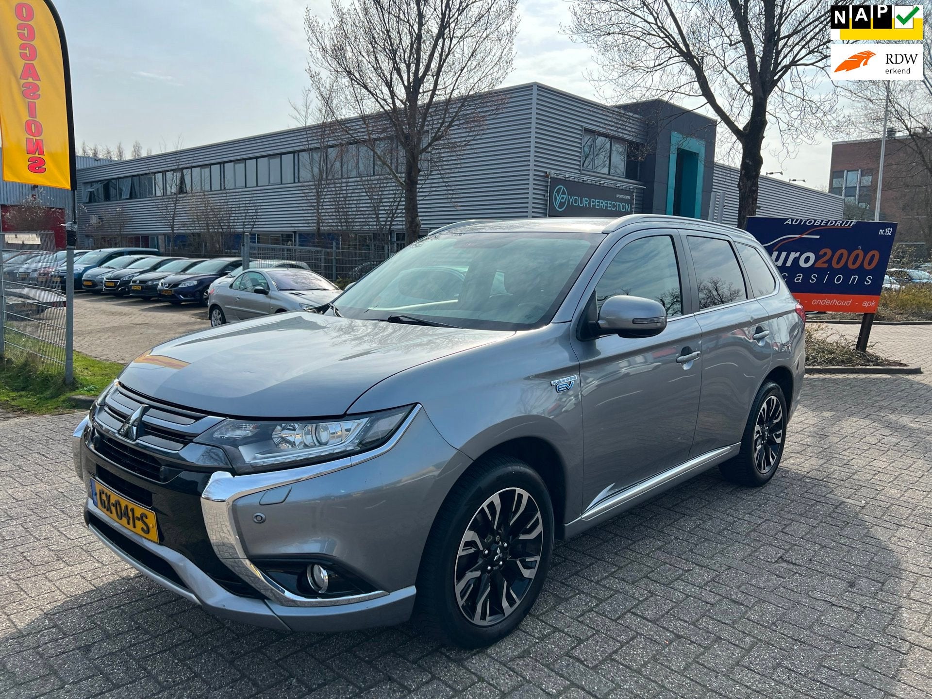 Mitsubishi Outlander 2.0 PHEV Executive Edition - LUXE - NAP, Auto's, 1998 cc, 4 cilinders, 1820 kg, Bedrijf