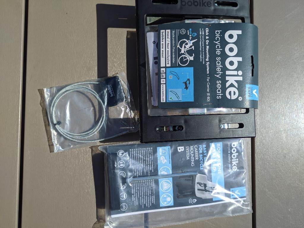 Montagebeugel Bobike Go achter, Fietsen en Brommers, Fietsaccessoires | Fietsstoeltjes, 15 t/m 25 kg, Achterzitje, Nieuw, Ophalen of Verzenden