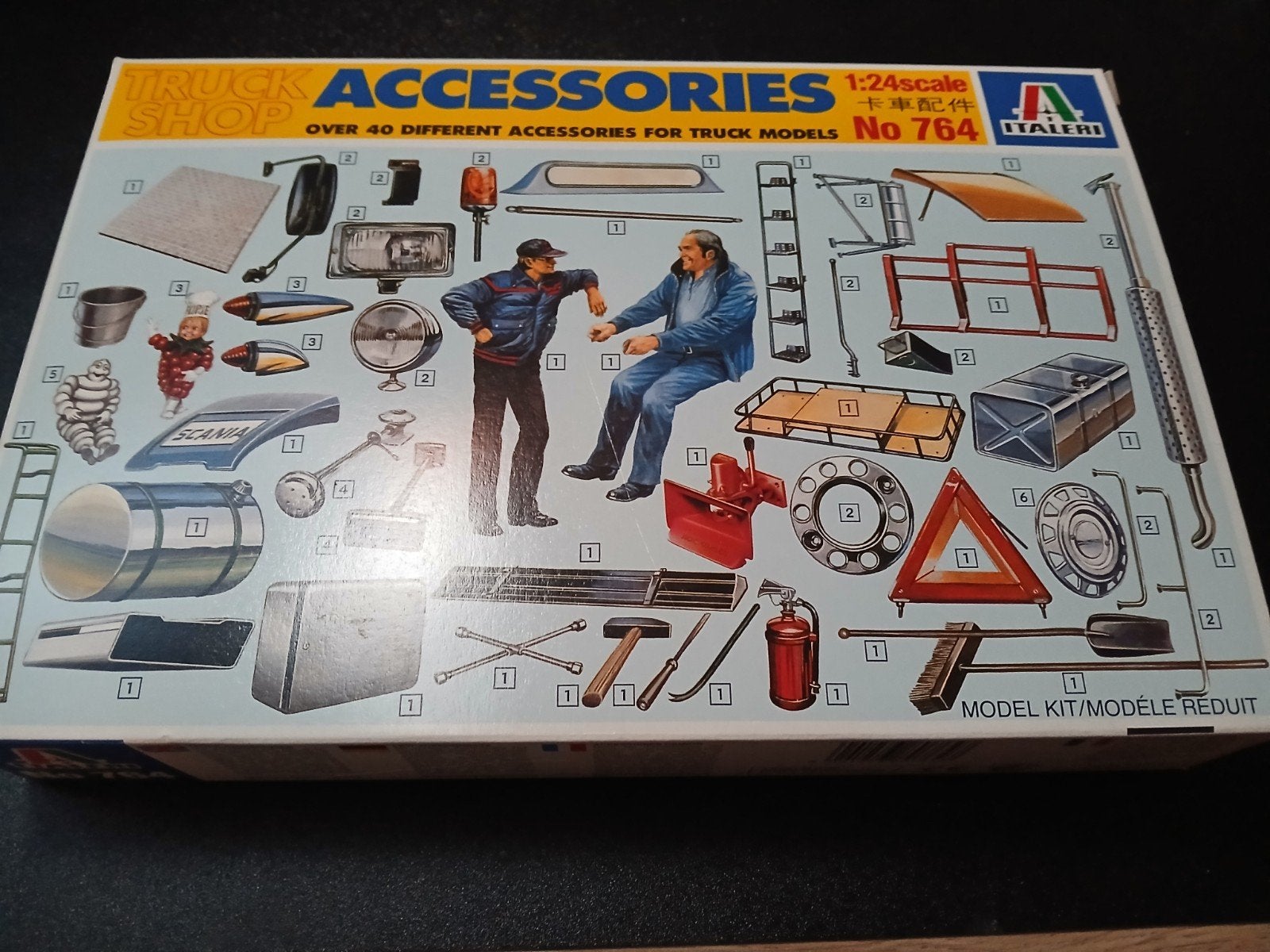 accesories doos, Ophalen of Verzenden, 1:50 of kleiner