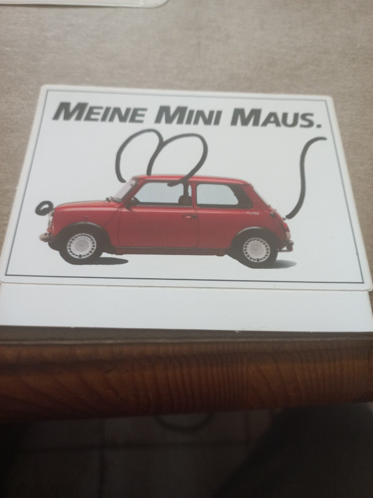 Meine Mini Maus - Mini Cooper Auto, Ophalen of Verzenden, Zo goed als nieuw