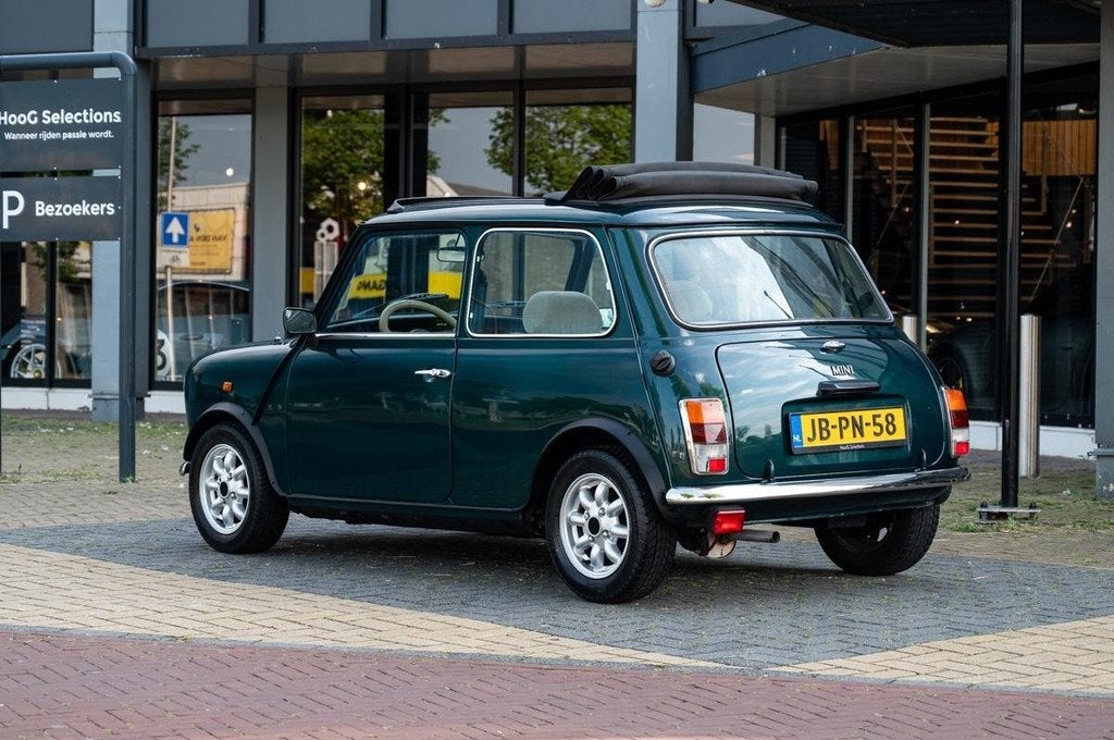 Rover Mini 1.3 Britsh Open (bj 1994), Auto's, Oldtimers, Rover, Beige, 4 stoelen, Origineel Nederlands