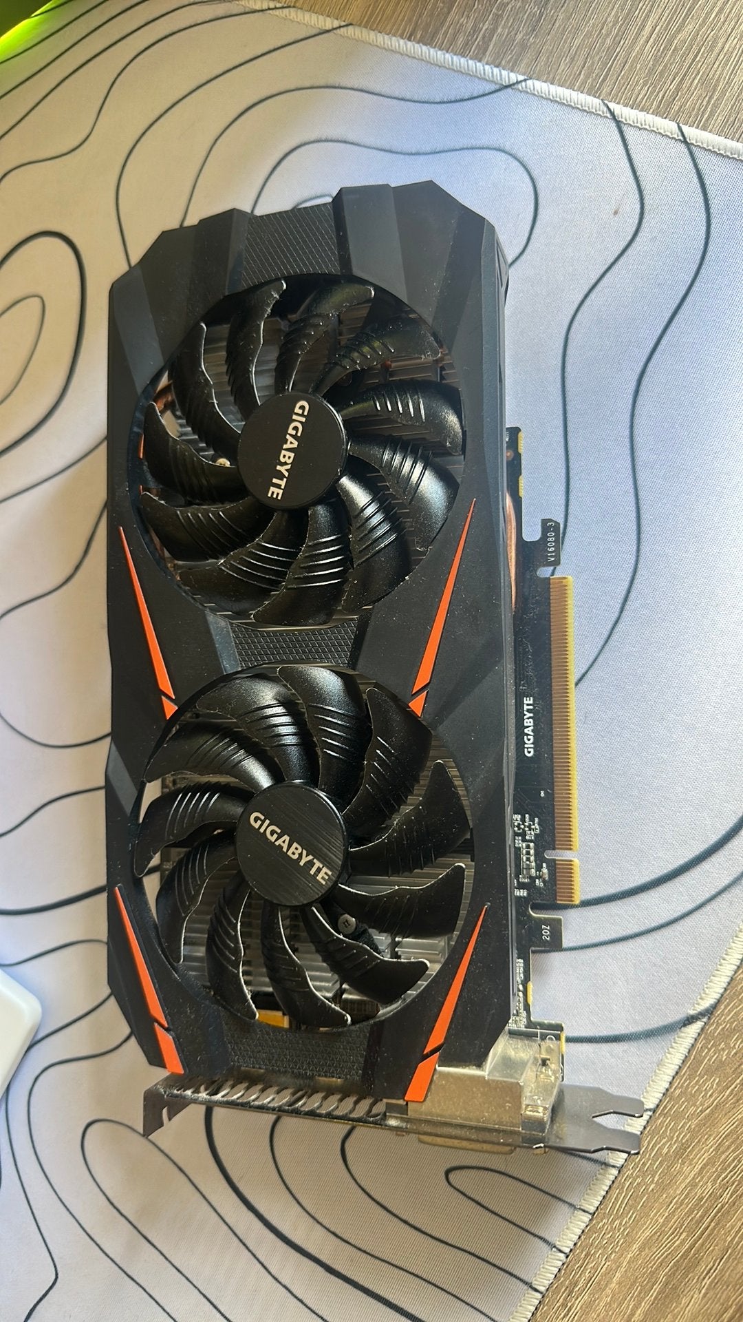 1060 videokaart, Ophalen, Zo goed als nieuw, GDDR5, PCI-Express 3