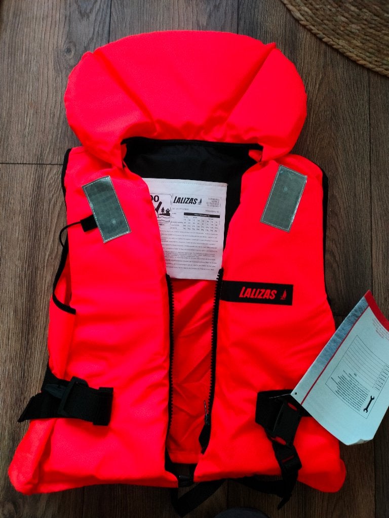 Lalizas solide reddingsvest / lifejacket 100n, Ophalen, Nieuw, Dame of Heer, Reddingsvest of Zwemvest
