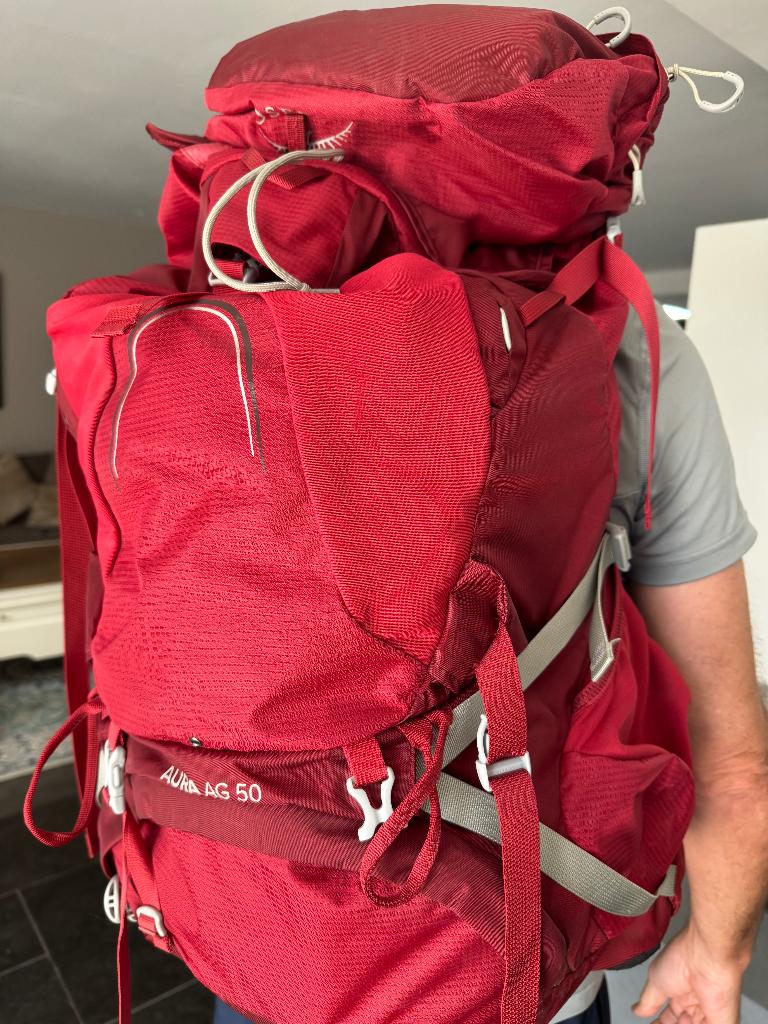 Dames backpack Osprey Aura AG50, Ophalen, Zo goed als nieuw, Rugzak
