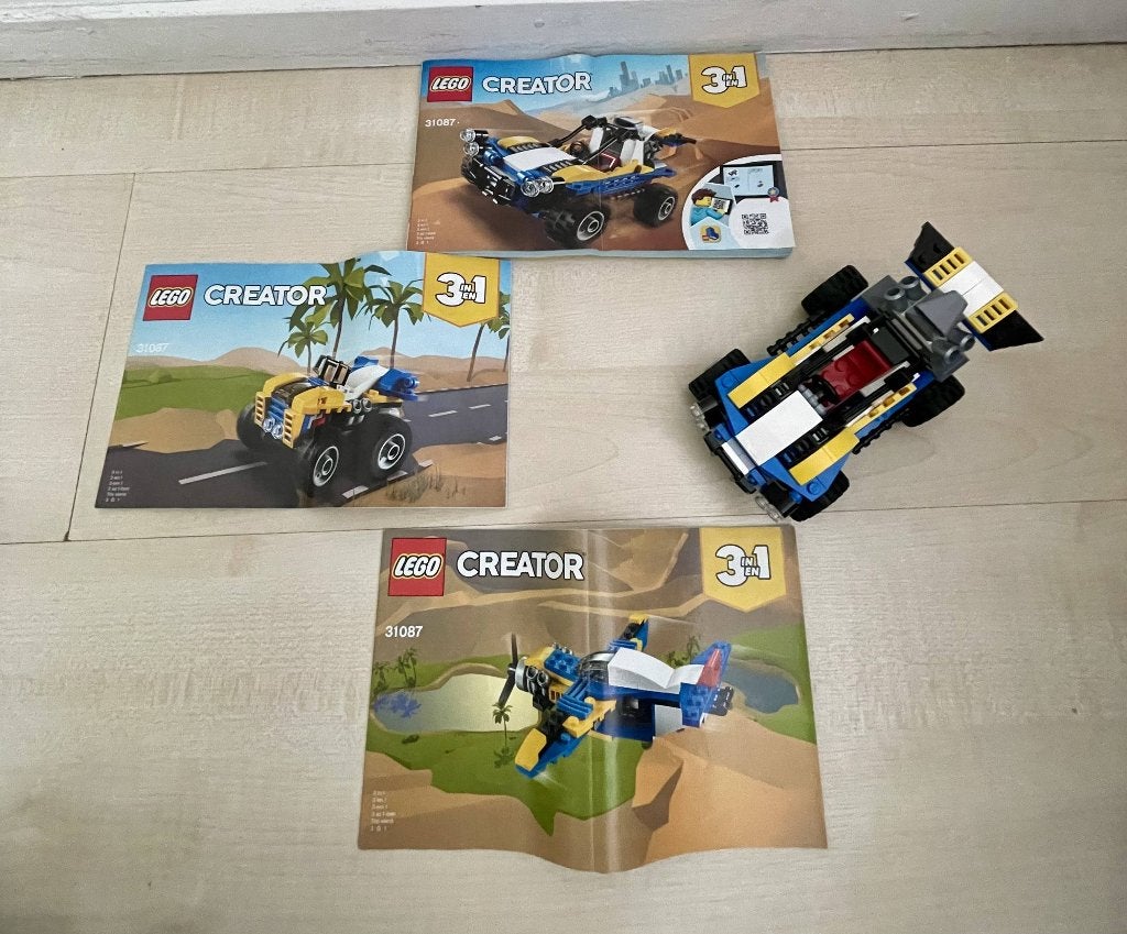LEGO Creator 3in1 Dune Buggy compleet met doos, Ophalen, Compleet, Lego, Zo goed als nieuw