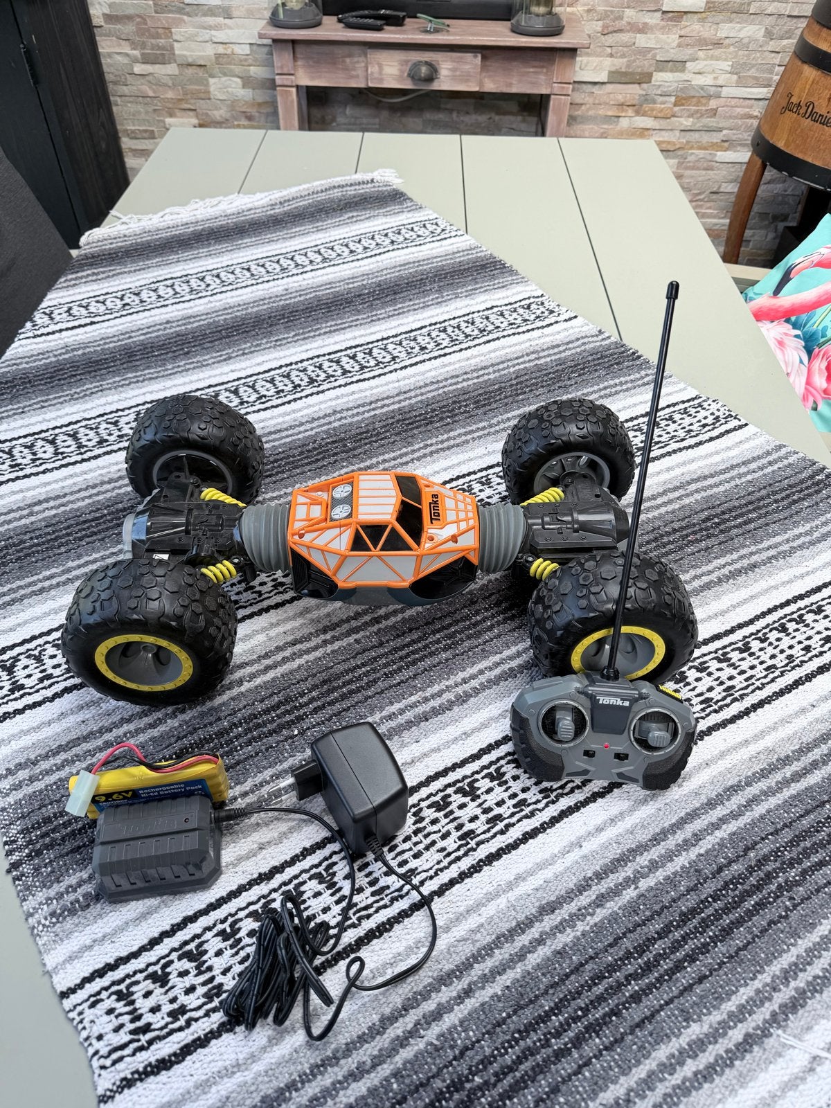 Tonka Ricochet RC Auto - Klaar voor actie!, Gebruikt, Auto offroad, RTR (Ready to Run), Overige schalen