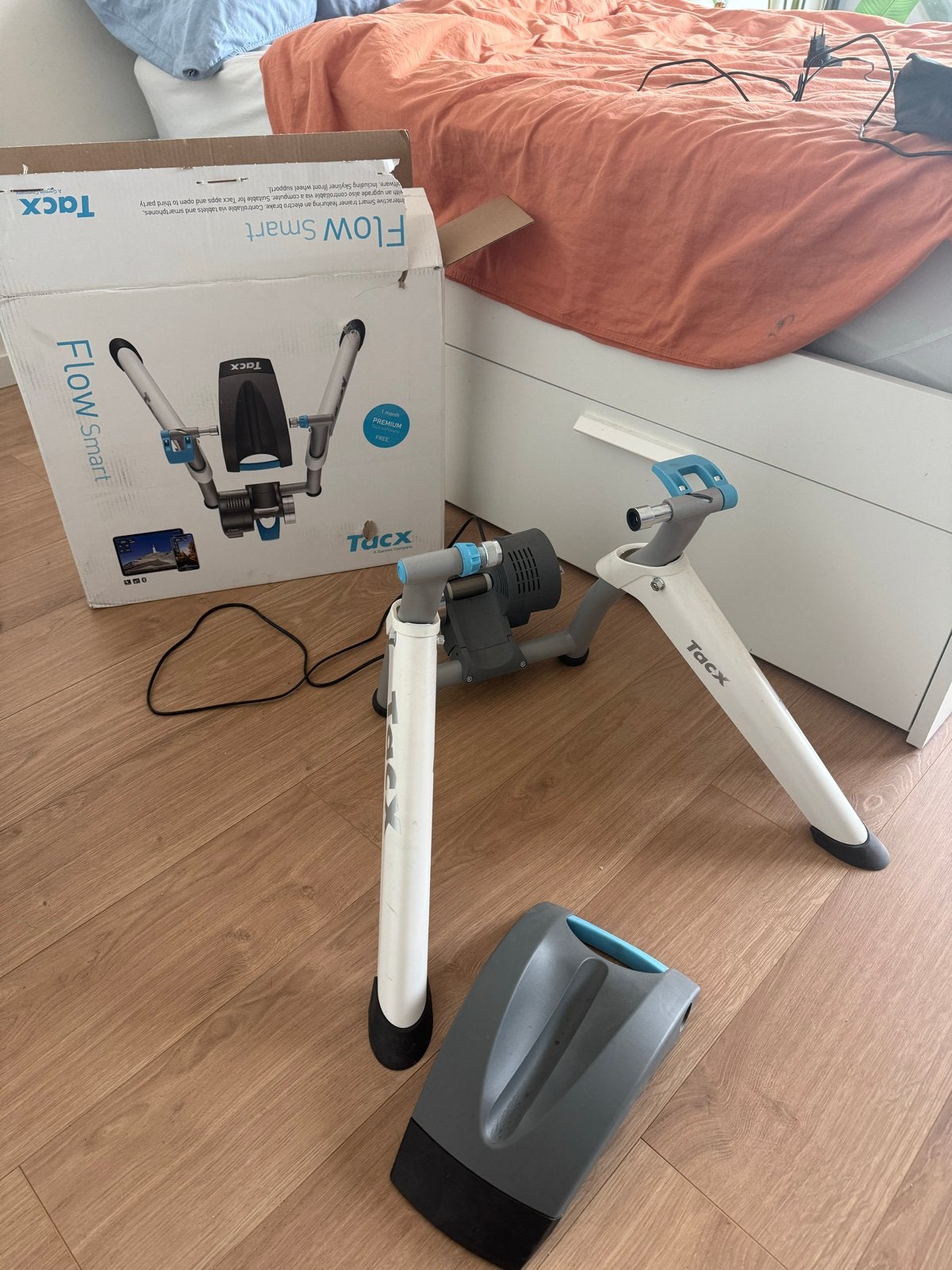 Tacx Flow Smart fietstrainer, Ophalen of Verzenden, Zo goed als nieuw, Overige typen