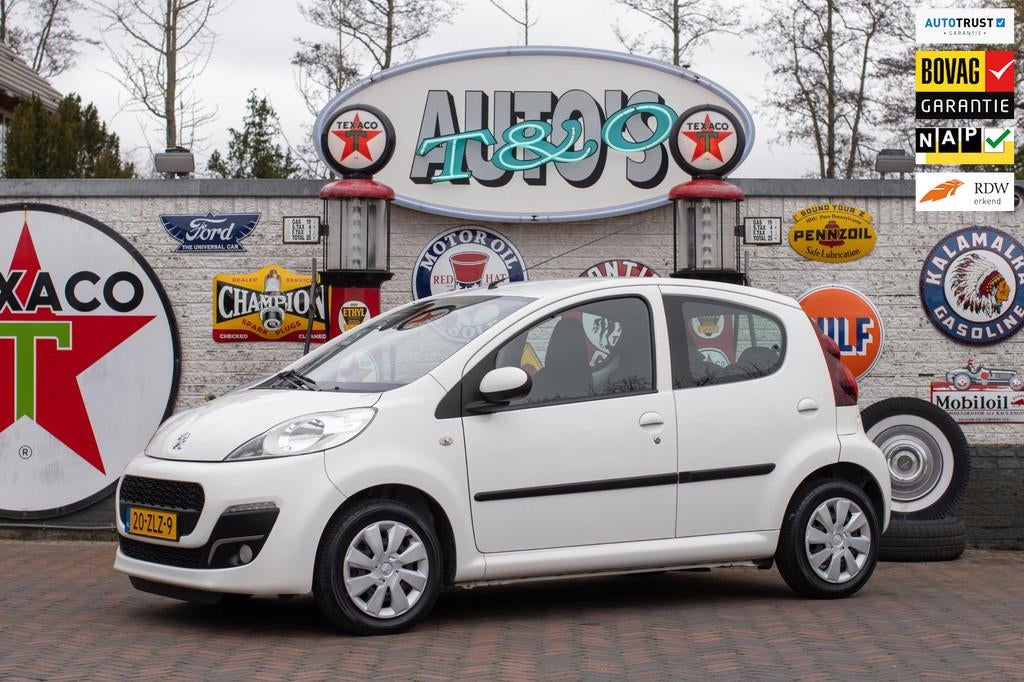 Peugeot 107 1.0 Active 1e Eig. 67.100 km +NAP NL-auto, Euro 5, Gebruikt, 4 stoelen, Origineel Nederlands