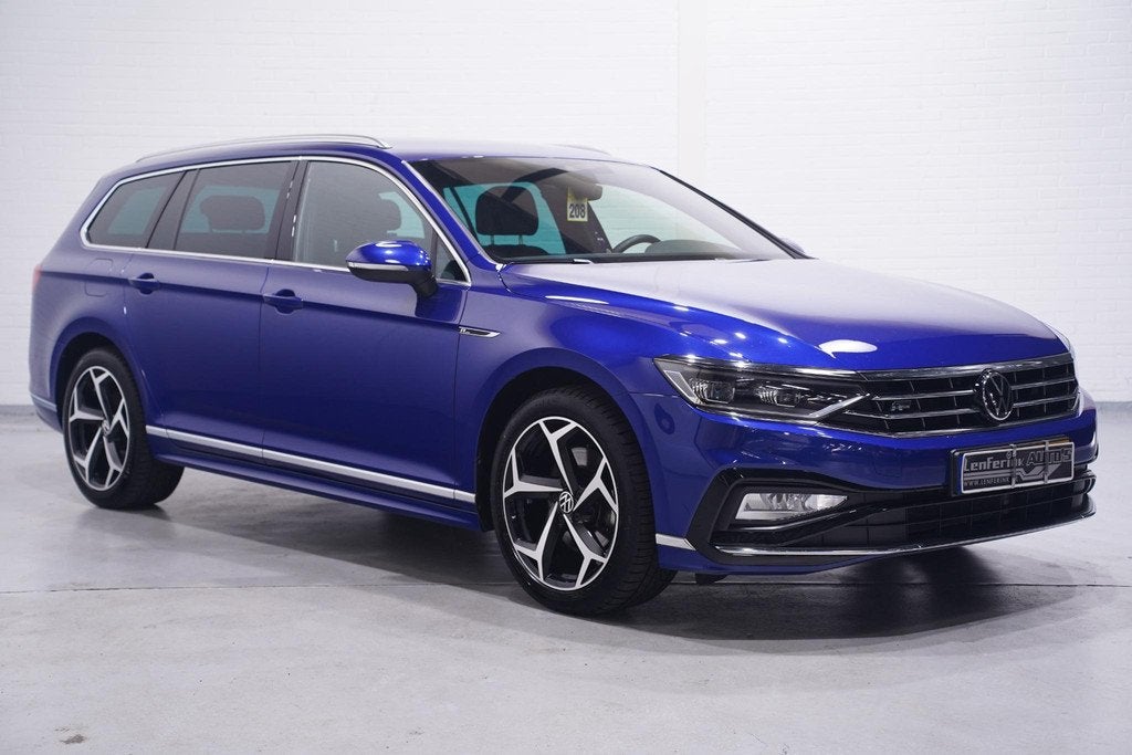 Volkswagen Passat Variant 1.5 TSI R-Line Business + NAP IQ.L, 730 kg, 4 cilinders, 150 pk, Blauw