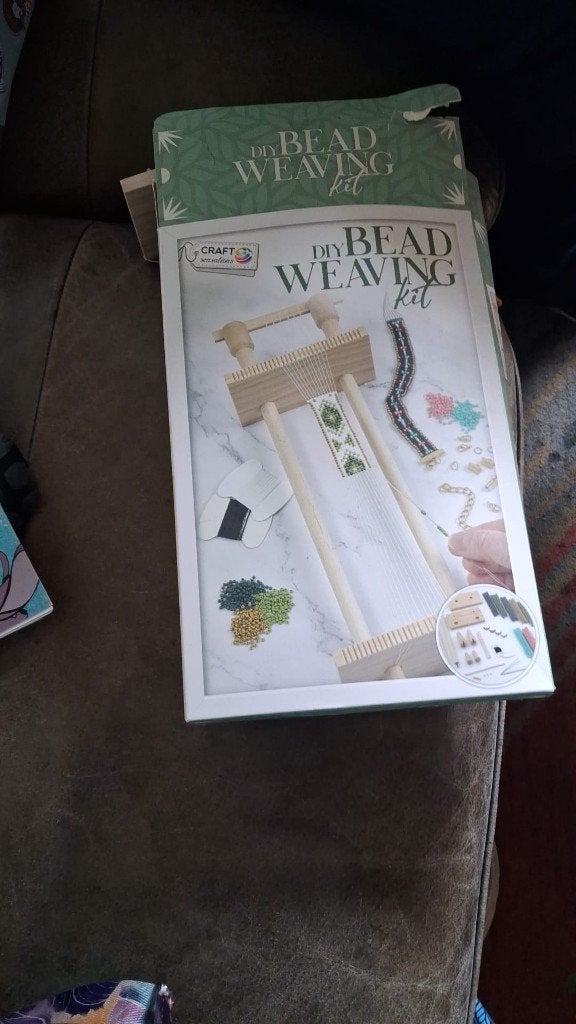 DIY Kralen Weef Kit - Craft Sensations, Ophalen, Zo goed als nieuw, Overige typen