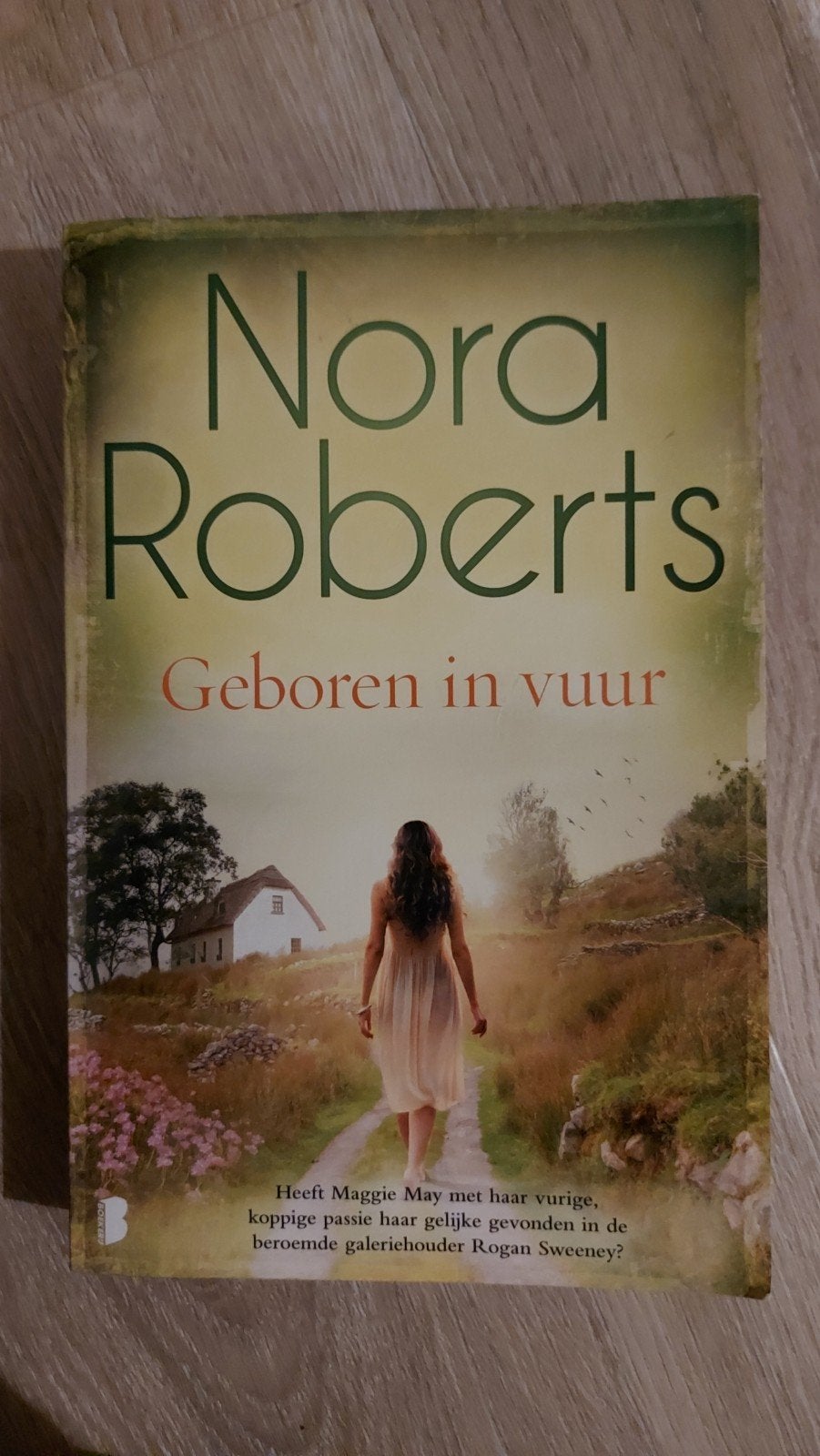 Nora Roberts - Geboren in vuur, Ophalen of Verzenden, Gelezen, Nora Roberts, Nederland