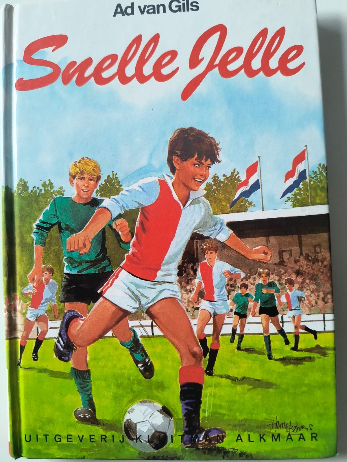 Snelle Jelle - Ad van Gils, Gelezen, Ophalen of Verzenden, Fictie, Ad van Gils