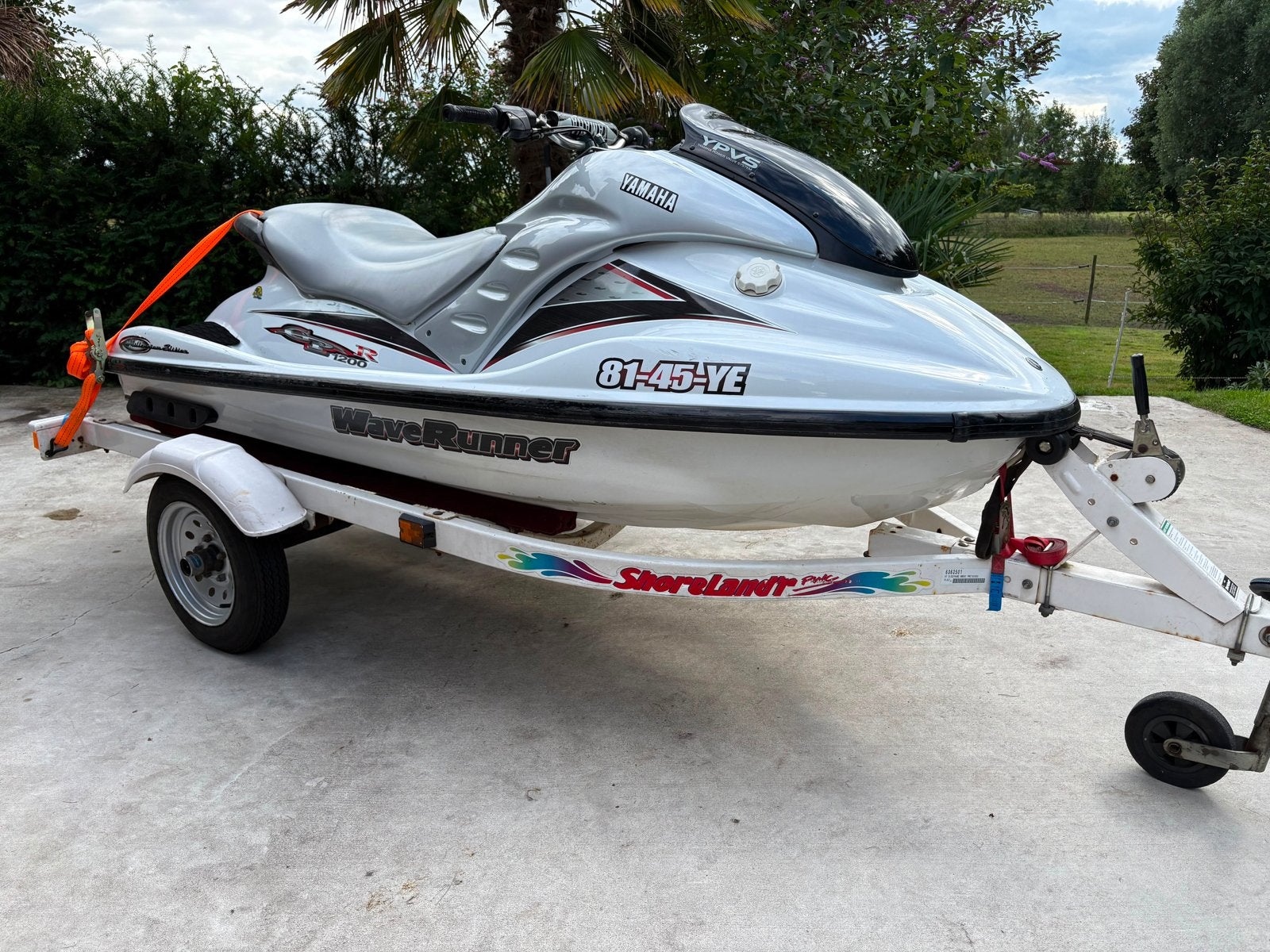 Yamaha GP1200R - is Compleet in een koop of in onderdelen, Watersport en Boten, Jetski's en Waterscooters, Ophalen, Gebruikt, Benzine