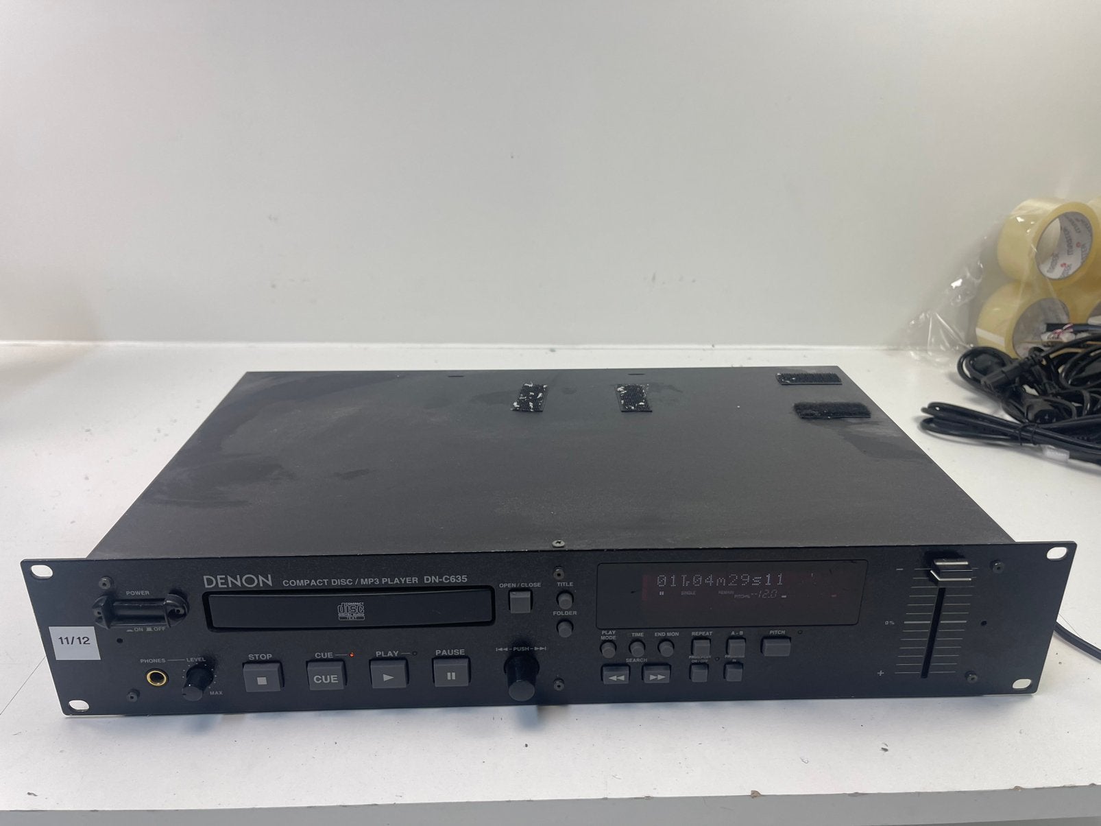 DENON DN-C635 Pro cd/mp3 Spelet Norm€780,00 nu €140,00 TOP, Ophalen, Gebruikt, Audio