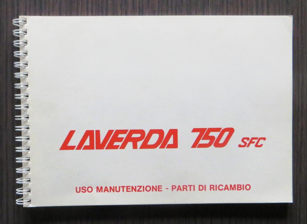 Laverda 750 SFC (Elett) Uso Manutenzione - Parti di Ricambio, Motoren, Handleidingen en Instructieboekjes, Verzenden, Overige merken