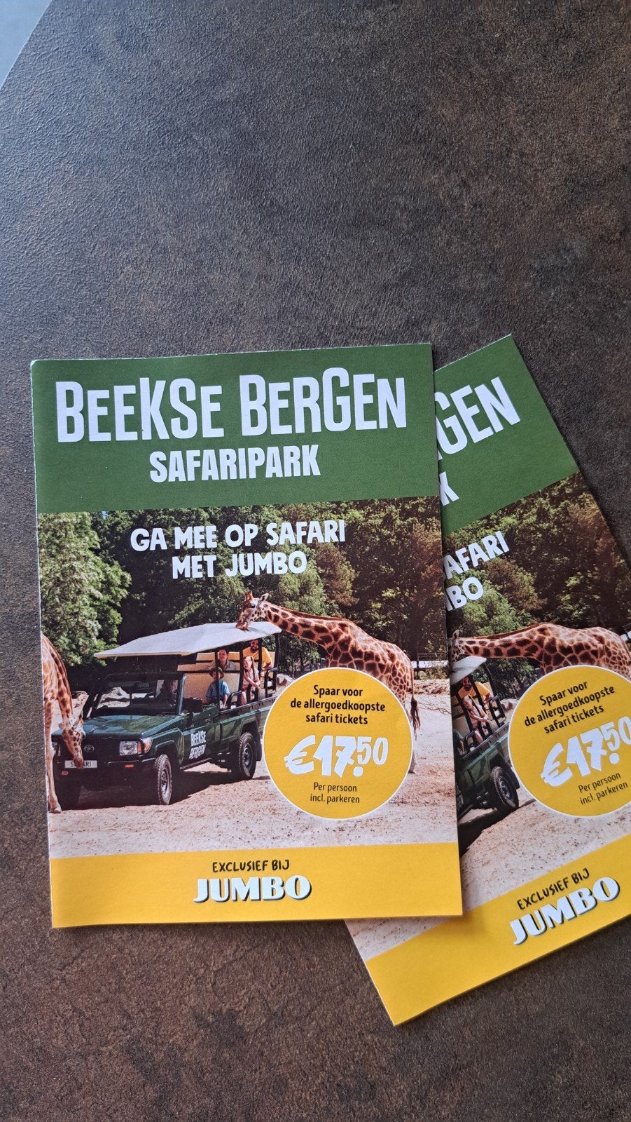 2 kortingskaarten Beekse Bergen, Tickets en Kaartjes, Twee personen, Kortingskaart