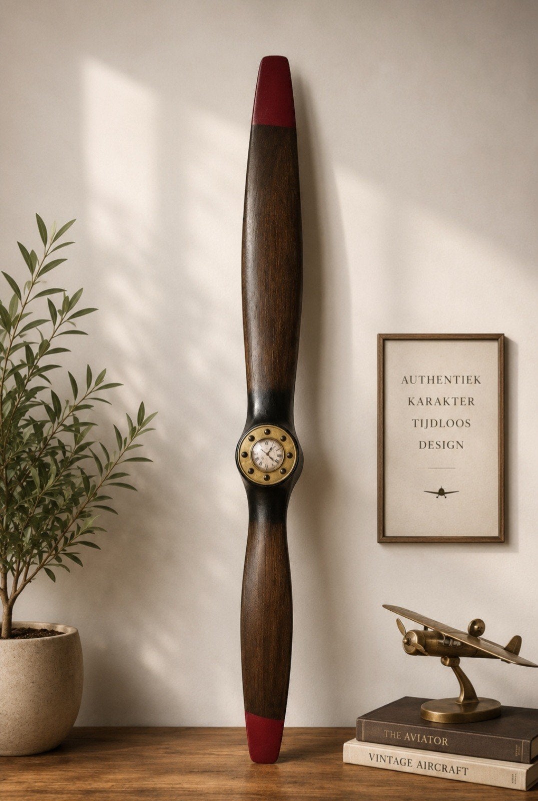 Prachtige houten vliegtuig propeller BIJNA 2 METER, Ophalen