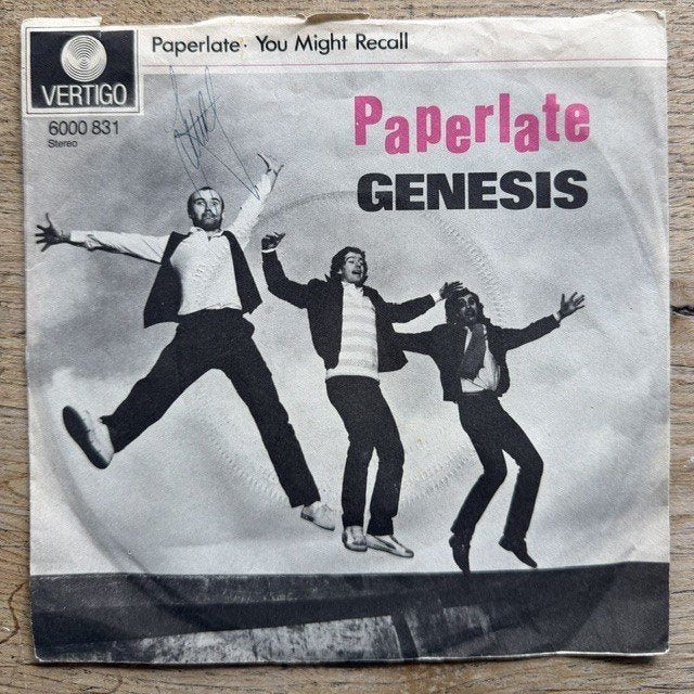 Genesis - Paperlate, Fotohoes, Ophalen of Verzenden, Gebruikt, Pop