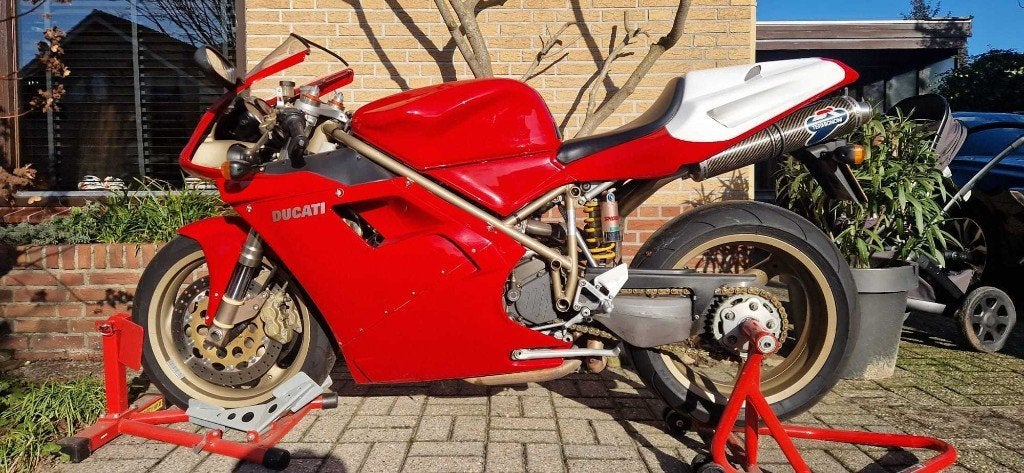 Ducati 916 Superbike Monoposto / Biposto, Motoren, 2 cilinders, Occasion, Super Sport, Particulier