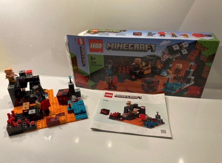 Lego Minecraft 21185, Minecraft, Lego, Ophalen of Verzenden, Zo goed als nieuw