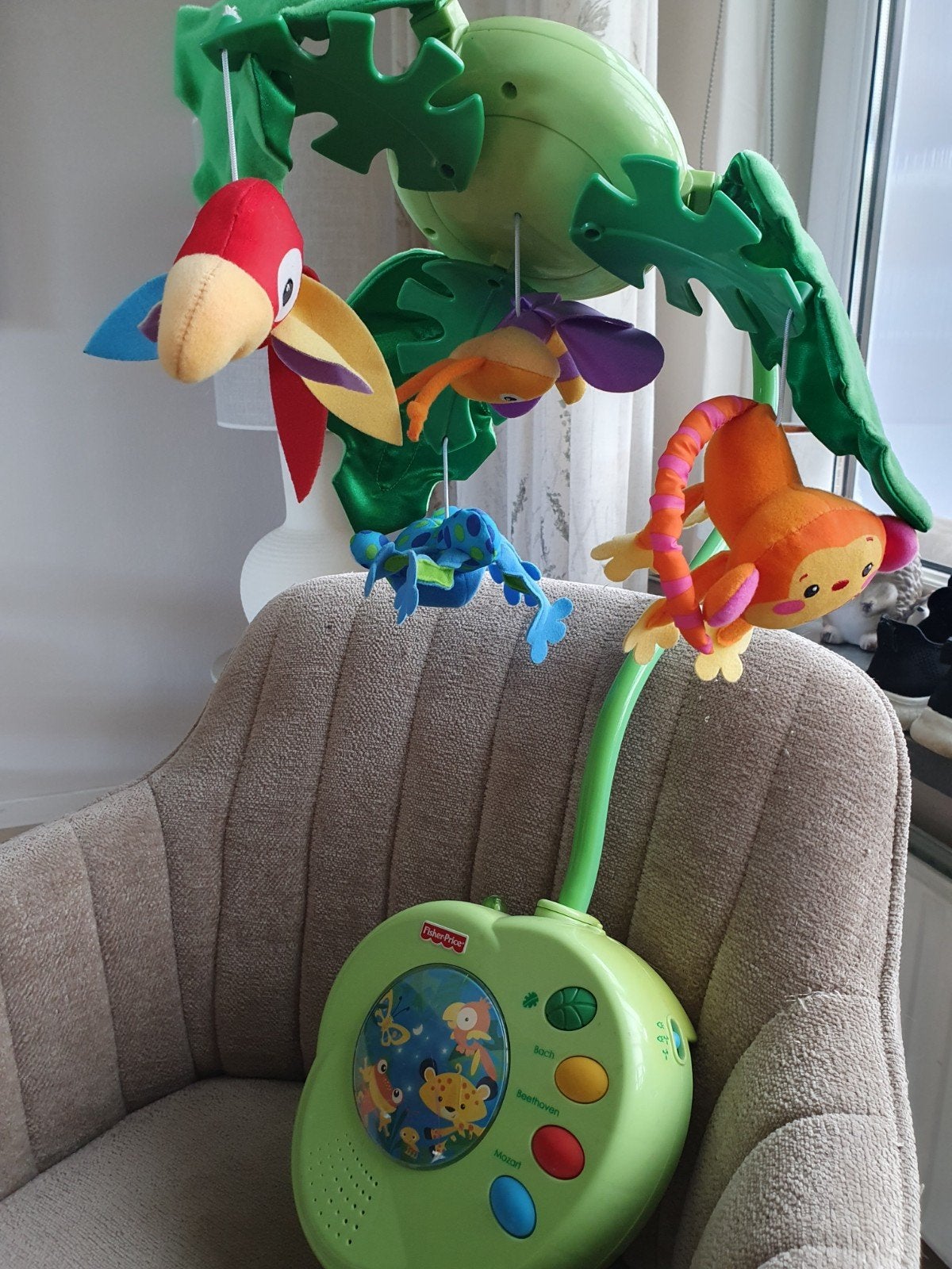 fisher price boxmobiel met muziek, Ophalen of Verzenden