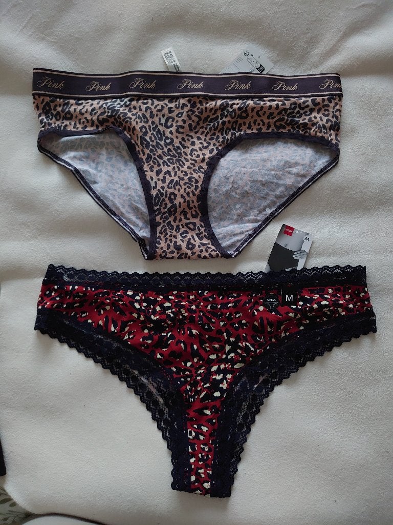 set van 2 slips maat M, Verzenden, Meerkleurig, Slip