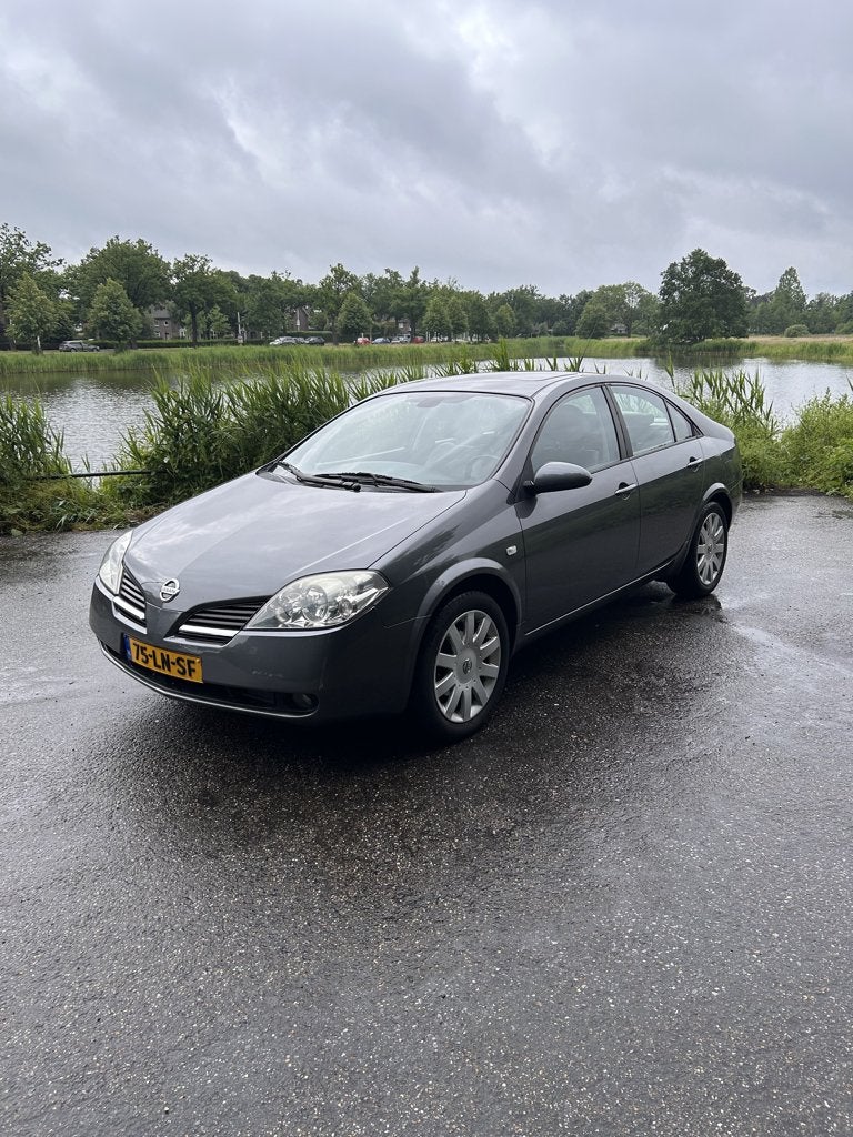 Nissan Primera 2.0 TOP uitvoering / AdapCC / Leder / Navi, Voorwielaandrijving, 1998 cc, Zwart, 4 cilinders